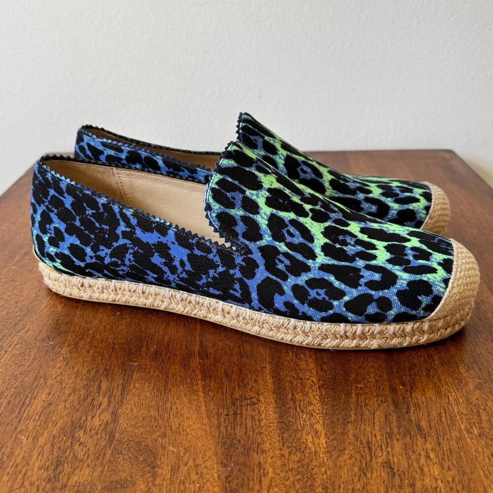 Stuart Sweitzman Espadrille Shoe Leopard Print